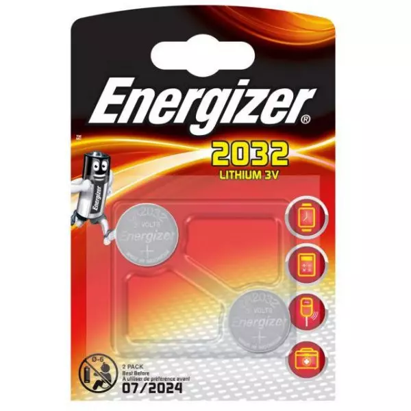 Batéria Energizer CR2032 gombíková 2ks