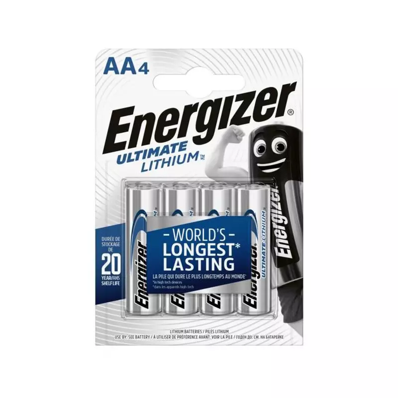Batéria Energizer Lithium FR6/4 ks v balení Batéria Energizer Lithium FR6/4 ks v balení