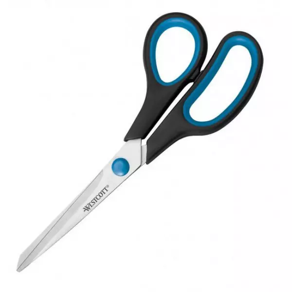 Nožnice Westcott Easy Grip 21cm modro-čierne