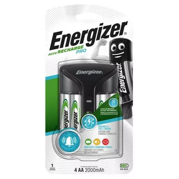 Nabíjačka Energizer Pro charger 4xAA2000mAh