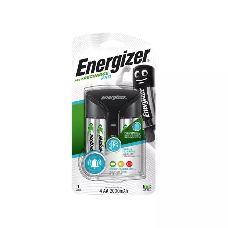 Nabíjačka Energizer Pro charger 4xAA2000mAh Nabíjačka Energizer Pro charger 4xAA2000mAh