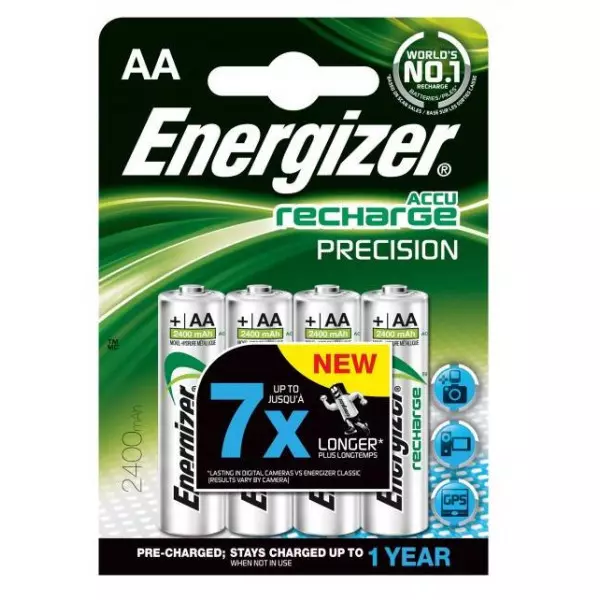 Batéria Energizer dobíjateľná AA-HR6/4 ks 2300 mAh tužková