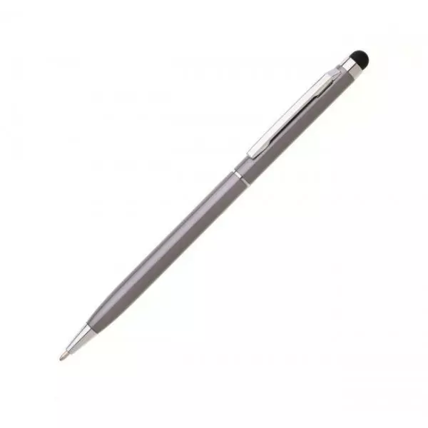 Guľôčkové pero stylus PIAZA Touch sivé