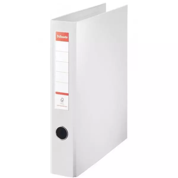 Zakladač 4-krúžkový Esselte celoplastový 5,8cm VIVIDA biely