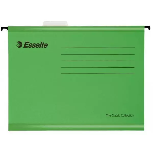 Závesný obal Esselte Classic zelený
