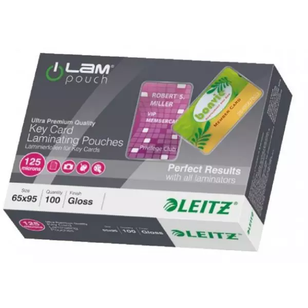 Laminovacie fólie Leitz 65x95mm, 125 mic