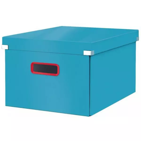 Stredná krabica Click & Store A4 Leitz Cosy kľudná modrá
