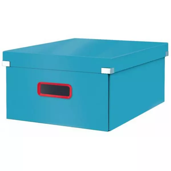 Veľká krabica Click & Store A3 Leitz Cosy kľudná modrá