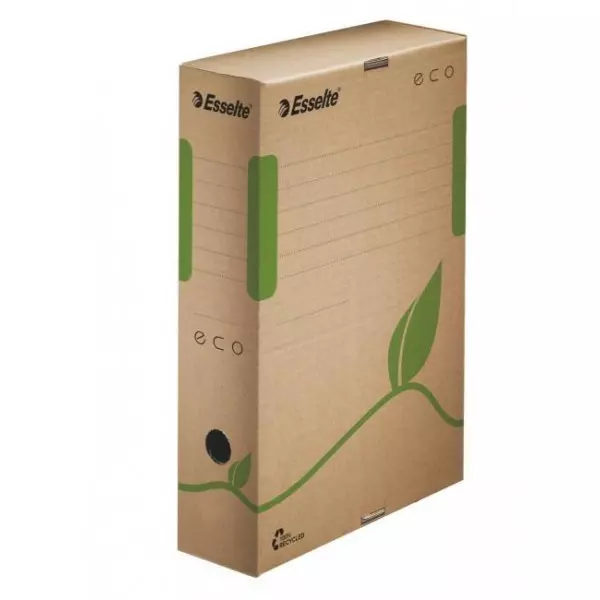 Archívny box Esselte ECO 80mm hnedý