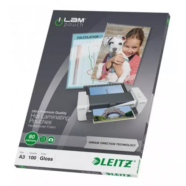 Laminovacie fólie Leitz A3 80 mic
