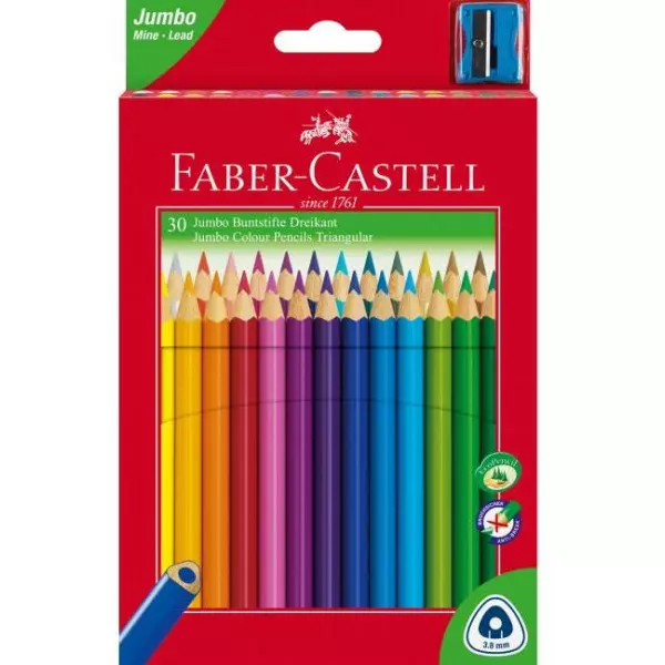 Farbičky Faber Castell Junior grip 30ks