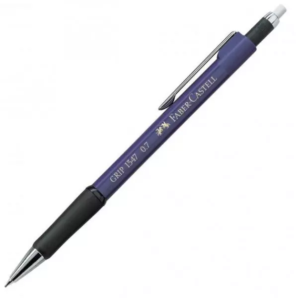 Mikroceruzka Faber Castell Grip 1347 0,7mm modrá