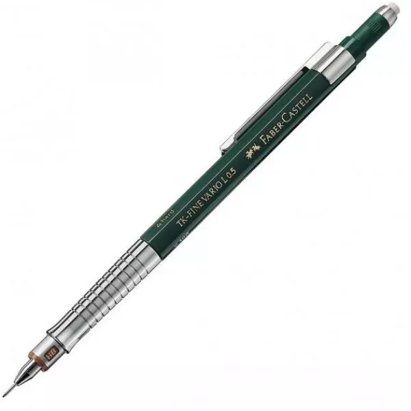 Mikroceruzka Faber Castell TK-Fine Vario L 0,5mm zelená