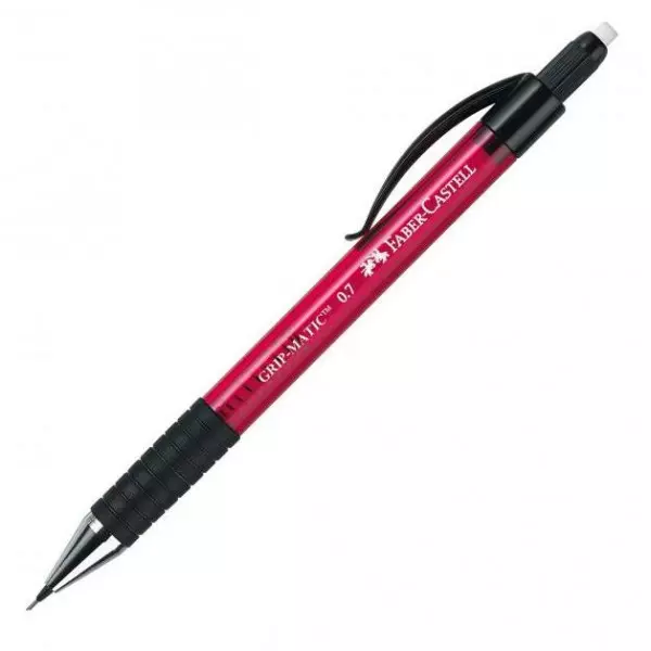 Mikroceruzka Faber Castell Grip Matic 1377 0,7mm červená