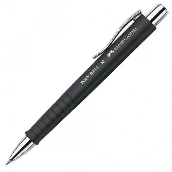 Guľôčkové pero FABER-CASTELL Poly Ball čierne