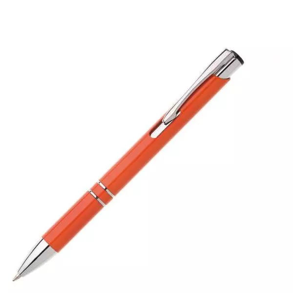 Guľôčkové pero plastové OIRA oranžové