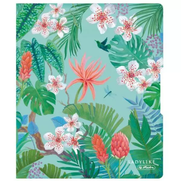 Zakladač 2-krúžkový Herlitz Ladylike PP 1,6cm Jungle