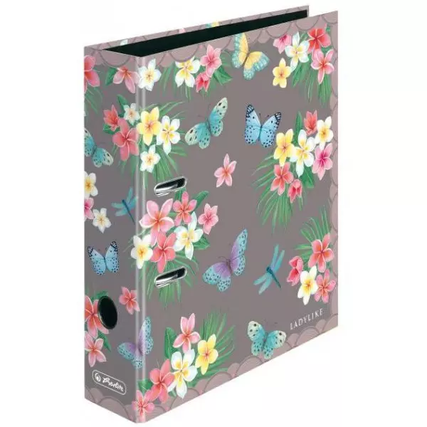 Zakladač pákový Herlitz maX.file Ladylike 8cm Motýľ