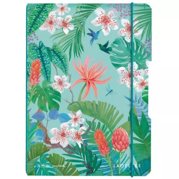 Zošit Herlitz my.book Flex Ladylike Jungle A5 40 listov bodkovaný