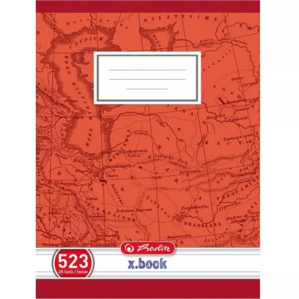 Zošit Herlitz 523 A5 linajkový 70g/m2
