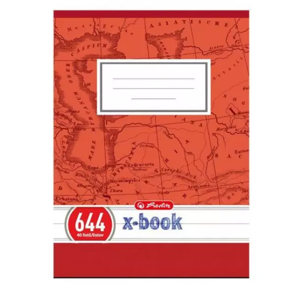 Zošit Herlitz 644 A6 linajkový 70g/m2