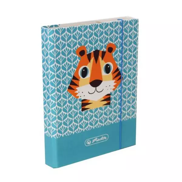 Box na zošity A4 s gumičkou Cute Animals Tiger