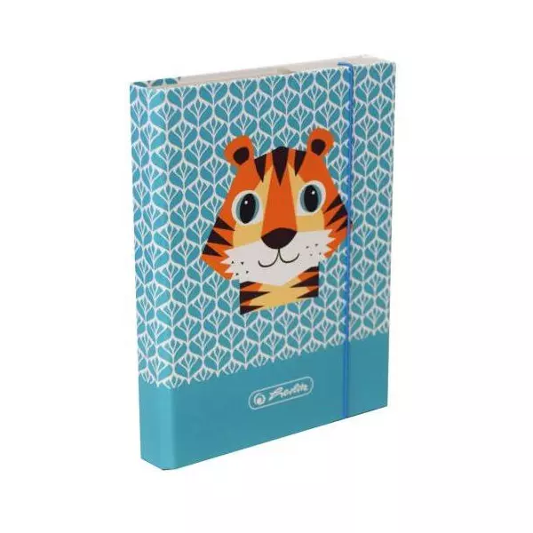 Box na zošity A5 s gumičkou Cute Animals Tiger