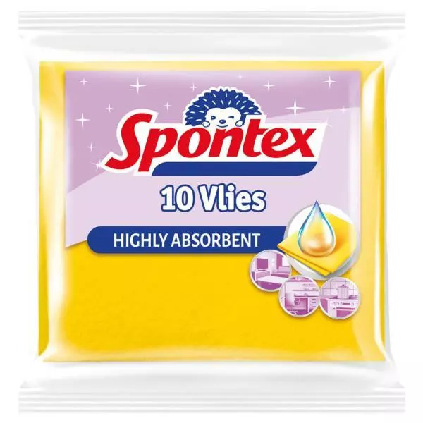 Utierka z viskózy Spontex 10 Vlies 10 kusov