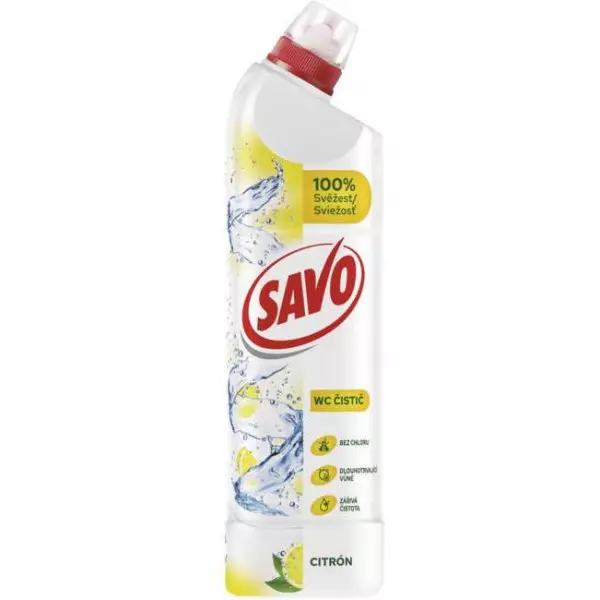 Savo WC tekutý čistič 700 ml - Citrón