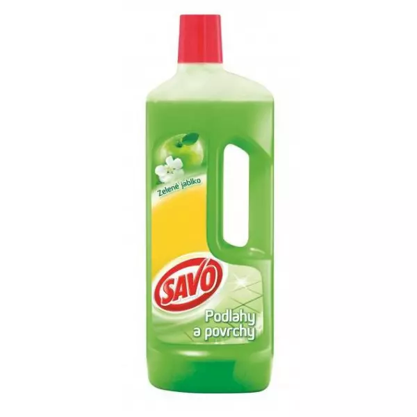 Savo UNI čistič na podlahy a povrchy 750 ml - Zelené jablko
