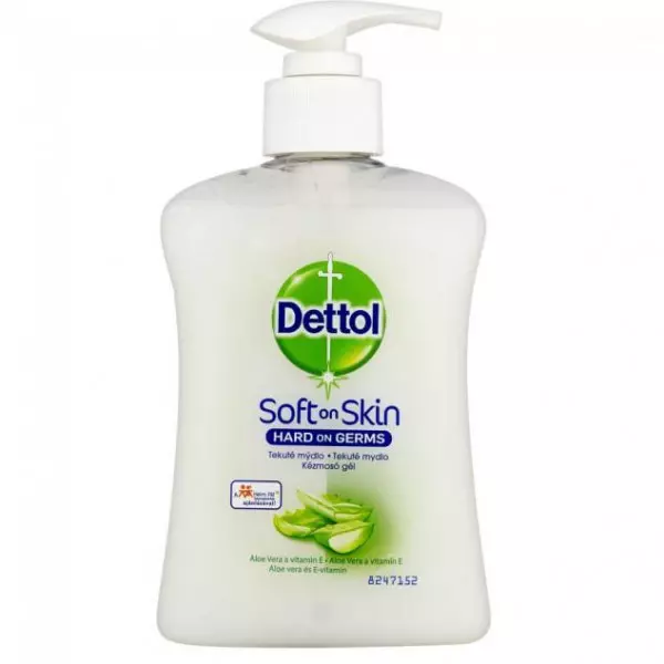 Dettol tekuté mydlo s pumpičkou 250 ml - Aloe vera