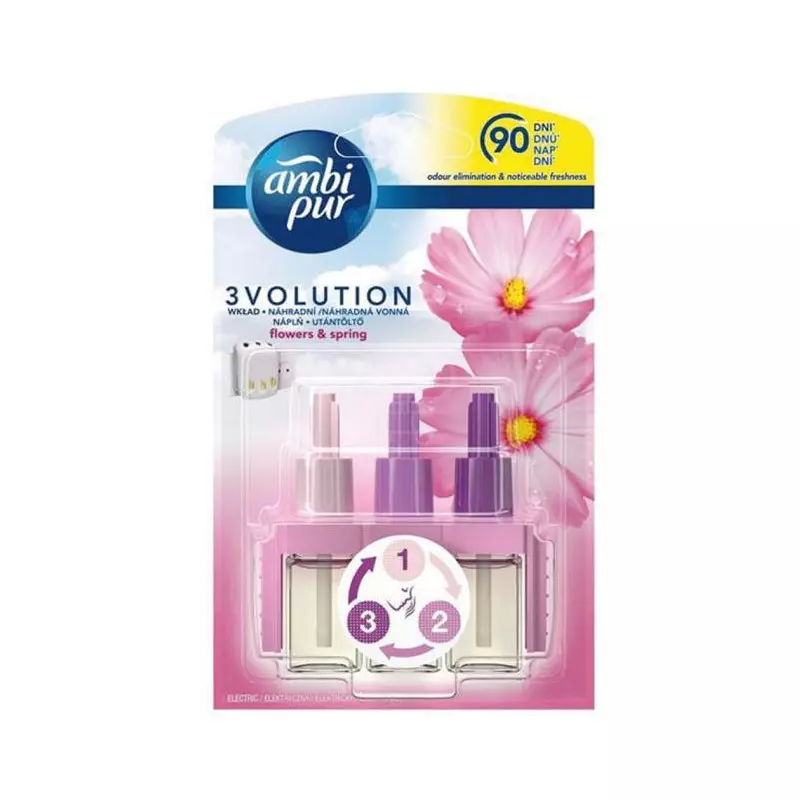 Ambi Pur 3Volution náplň do osviežovača 20 ml Flowers&Spring Ambi Pur 3Volution náplň do osviežovača 20 ml Flowers&Spring