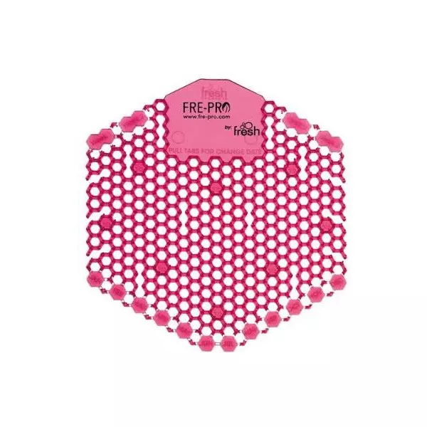 Pisoárové sitko Fre-Pro WAVE 3D - Kiwi / grapefruit (červené) 1 ks