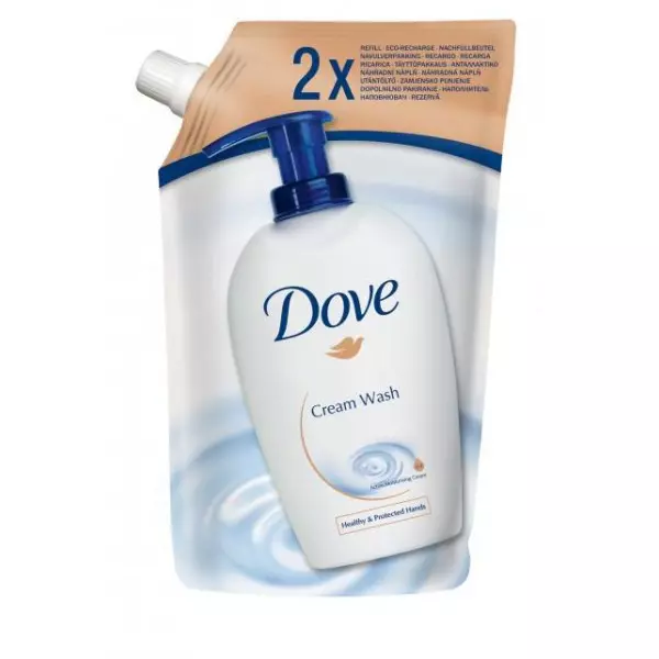 Dove tekuté mydlo krémové náhradná náplň 500 ml