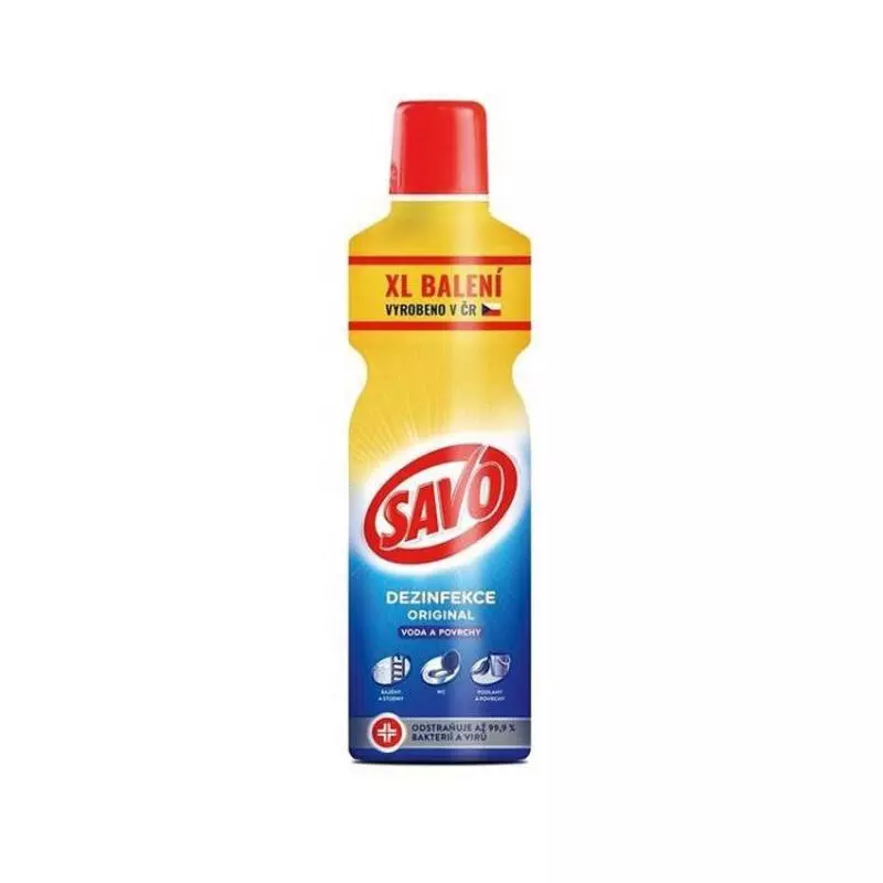 Savo Originál dezinfekčný prostriedok 1,2l Savo Originál dezinfekčný prostriedok 1,2l