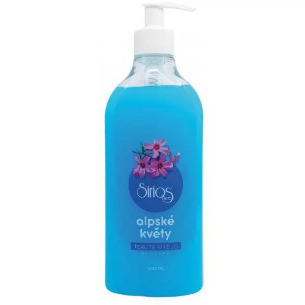 Sirios Herb tekuté mydlo 500 ml - Alpské kvety