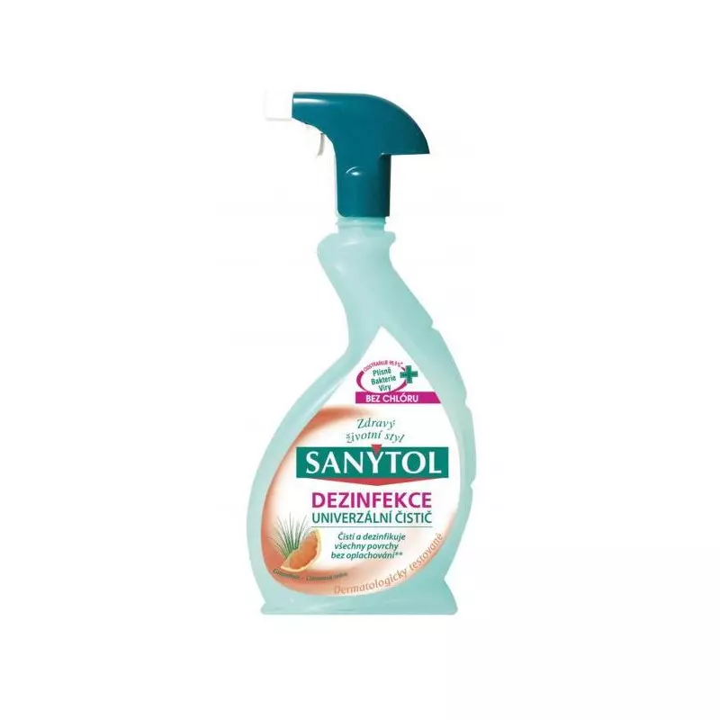 Sanytol dezinfekčný sprej 500 ml - grapefruit Sanytol dezinfekčný sprej 500 ml - grapefruit