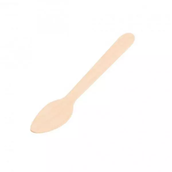 Lyžičky kávové drevené 11 cm (100 ks)