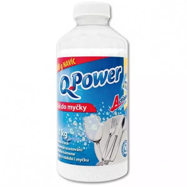 Q-Power soľ do umývačky riadu 1,1 kg