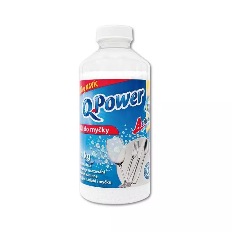 Q-Power soľ do umývačky riadu 1,1 kg Q-Power soľ do umývačky riadu 1,1 kg