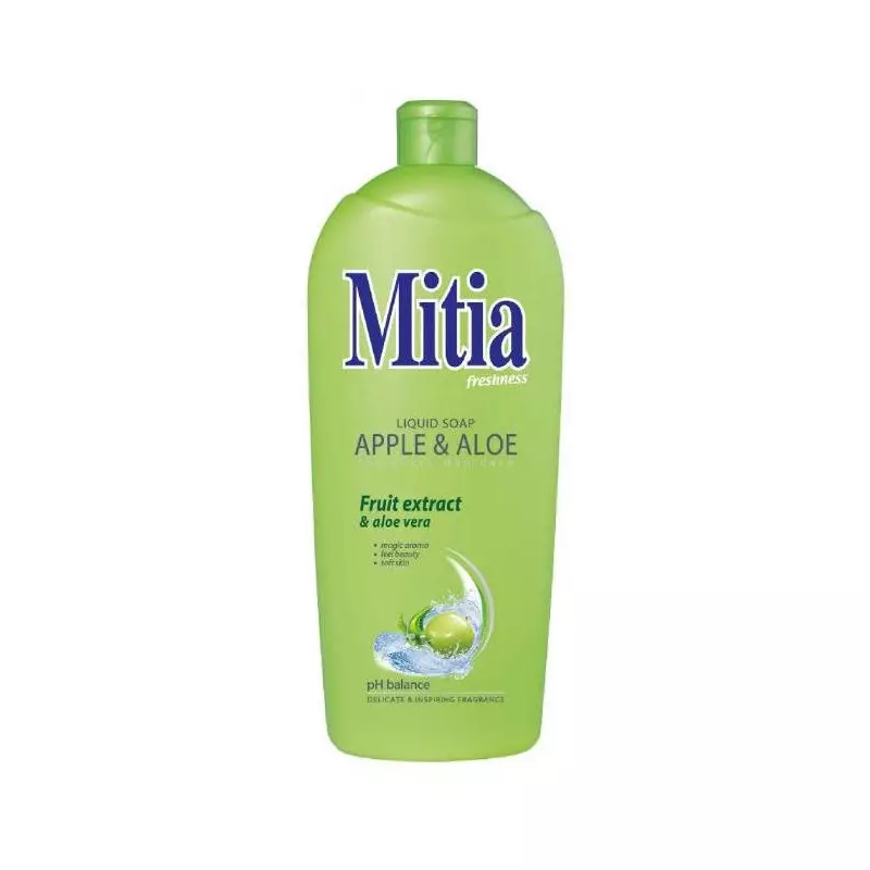 Mitia tekuté mydlo 1 l - Jablko&Aloe Mitia tekuté mydlo 1 l - Jablko&Aloe