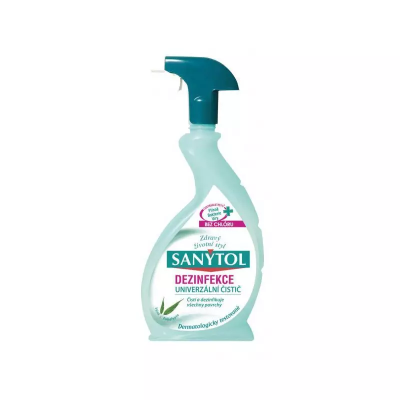 Sanytol dezinfekčný sprej 500 ml - eukalyptus Sanytol dezinfekčný sprej 500 ml - eukalyptus