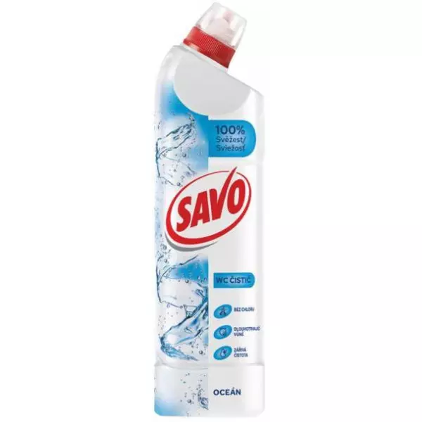 Savo WC tekutý čistič 700 ml - Oceán