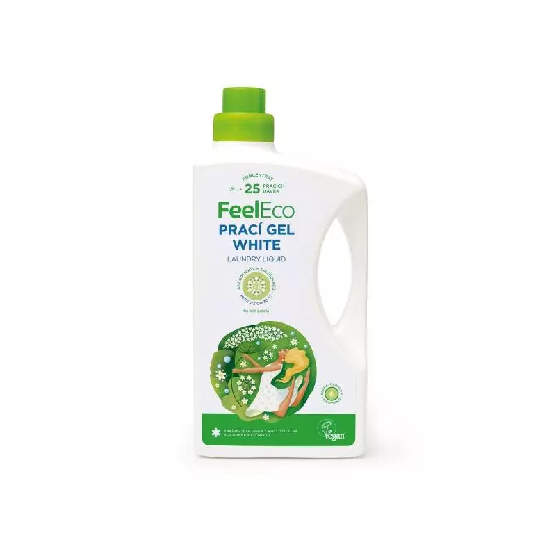 Feel Eco prací gel 1,5 l white Feel Eco prací gel 1,5 l white