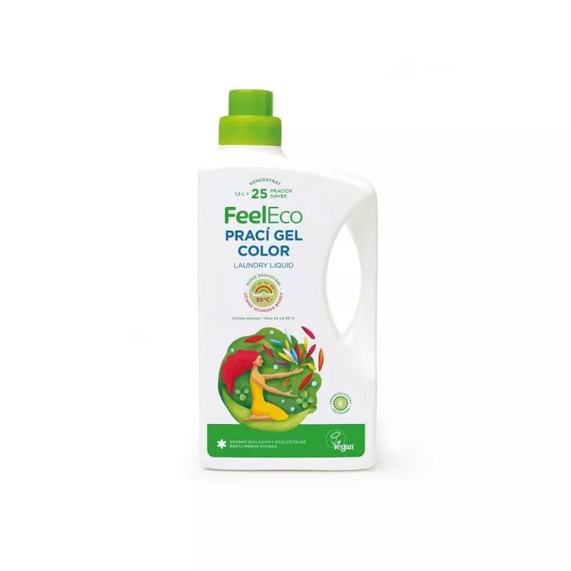 Feel Eco prací gel 1,5 l color Feel Eco prací gel 1,5 l color