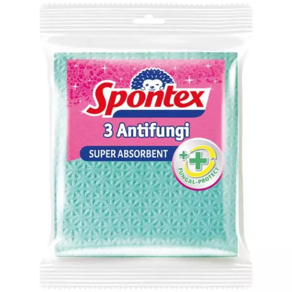 Utierka hubková Spontex Antifungi 3 kusy