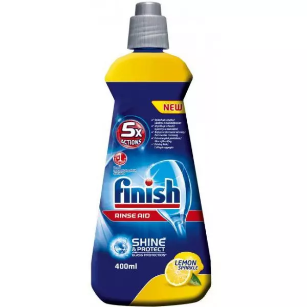 Finish leštidlo do umývačky riadu 400 ml Lemon