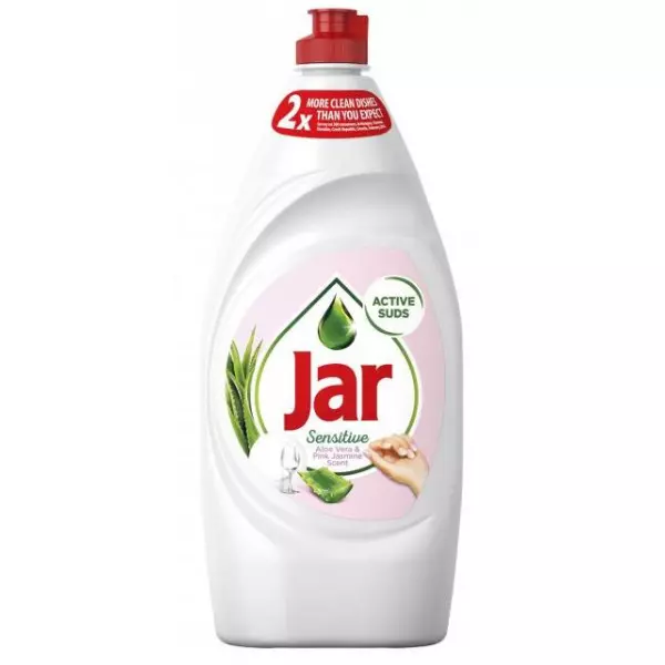 JAR / FAIRY na riad 900 ml Sensitive Aloe vera & Pink Jasmine