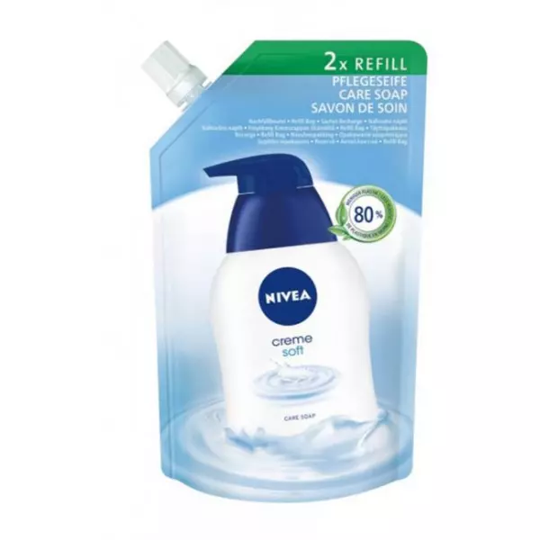 Nivea tekuté mydlo (NÁHRADNÁ NÁPLŇ) 500 ml Creme Soft