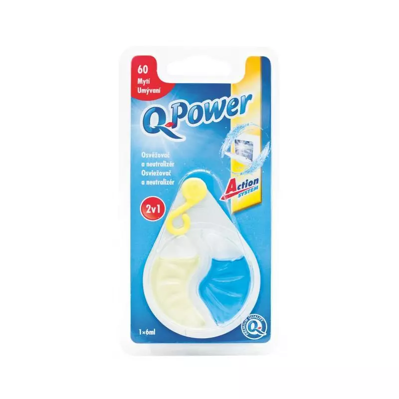 Q-Power vôňa do umývačky riadu 6 ml Q-Power vôňa do umývačky riadu 6 ml